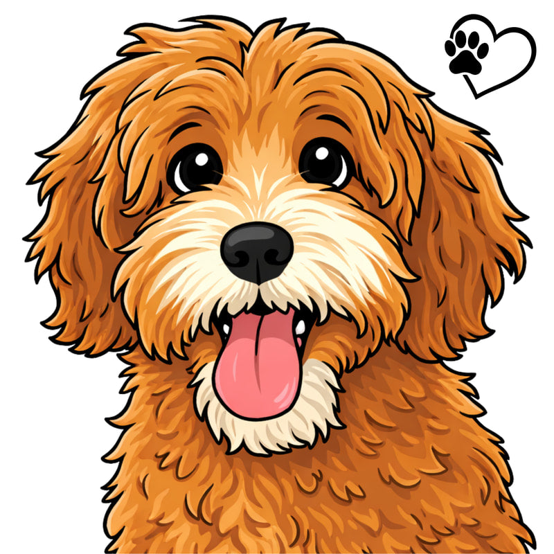 Cartoon Style Print of Your Pet Digital Download