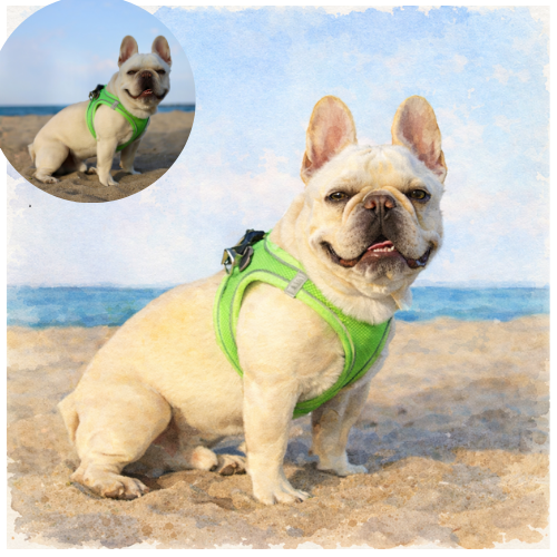 Watercolour Style Print Digital Download