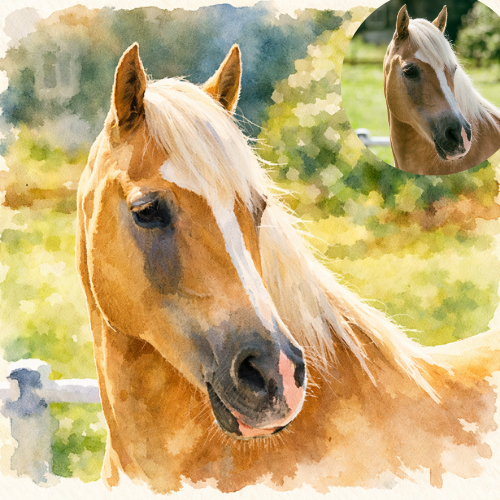 Watercolour Style Print Digital Download